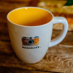 Rae Dunn 'MEMORIES' Camera Mug